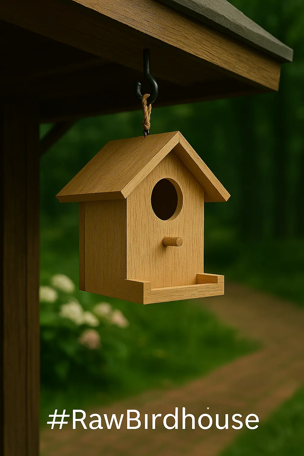 Premium Brown Wood Nest